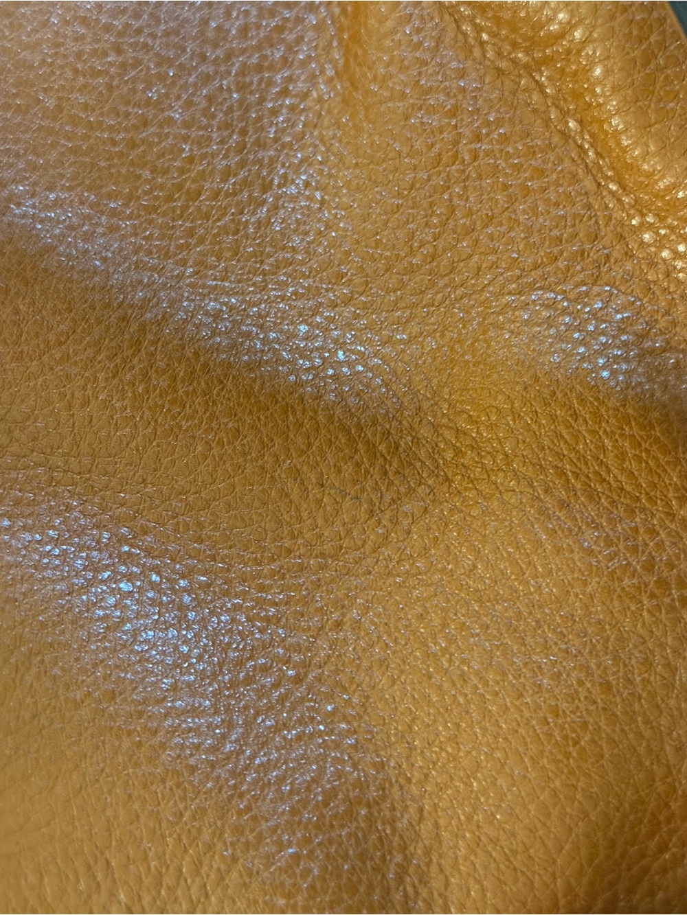 Coach #26224 Madison Phoebe Pebble Leather Cognac Brown Hobo Handbag - Picture 14 of 14